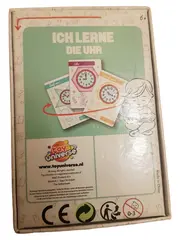 Vorschaubild 2 von Ich lerne die Uhr Lernspiel Kinder Pappe ab 6 Jahre Uhrzeit lernen