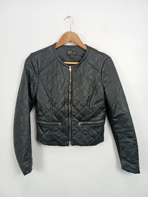 TRF BY ZARA Lederjacke