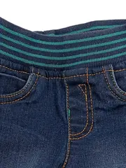 Vorschaubild 4 von Jeans Kinder Mädchen Blau Regular Fit Gr. 62 Baumwolle