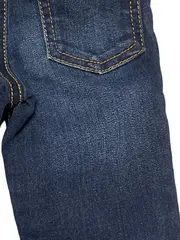 Vorschaubild 5 von Jeans Kinder Mädchen Blau Regular Fit Gr. 62 Baumwolle