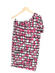 Vorschaubild 1 von Damen Freizeitkleid Gr. 38/M Mehrfarbig Grafisch