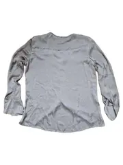 Vorschaubild 2 von Damen Bluse Gr. 38/M Beige Klassisch Elegant Polyester