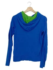 Vorschaubild 2 von Kapuzenpullover Kinder Gr. 146 (L) Blau Logo Casual