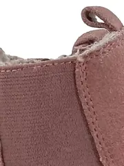 Vorschaubild 3 von Mädchen Chelsea Boots Stiefelette Rosa Gr. 21,5 gefüttert Wildleder
