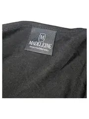 Vorschaubild 2 von Damen Langarmshirt Gr. 44/XXL Schwarz Casual Schriftzug Glitzer