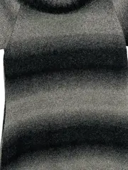 Vorschaubild 3 von Damen Freizeitkleid Rollkragen Gr. 48 Mehrfarbig Gestreift