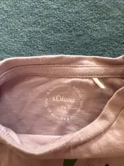 Vorschaubild 4 von Mädchen Langarmshirt Gr. 74 Lila Play Love Laugh Pailletten