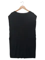 Vorschaubild 2 von Damen Freizeitkleid Gr. 38/M Schwarz Minimalistisch