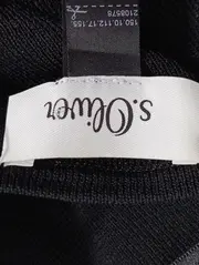 Vorschaubild 3 von Damen Freizeitkleid Gr. 38/M Schwarz Minimalistisch