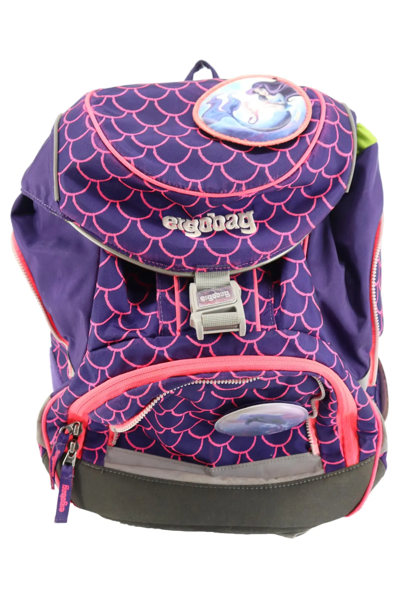 ERGOBAG Schulranzen Kinder Lila Meerjungfrau Motiv Ranzen Ergonomisch