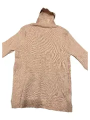 Vorschaubild 2 von Rollkragenpullover Kinder Mädchen Gr. 152 Rosa Rippstrick