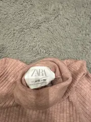 Vorschaubild 3 von Rollkragenpullover Kinder Mädchen Gr. 152 Rosa Rippstrick