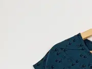 Vorschaubild 5 von Damen T-Shirt Petrol Gr. 36/S Vogelmuster Casual Viskose