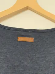 Vorschaubild 7 von Damen Langarmshirt Gr. 40/L Blau Casual Viskose