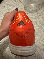 Vorschaubild 2 von F50 Hallenfußballschuhe Herren Gr. 42,5 Rot Neongelb Indoor