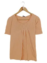 Vorschaubild 1 von Maerz Damen T-Shirt Gr. 36/S Orange Casual Baumwolle Leinen