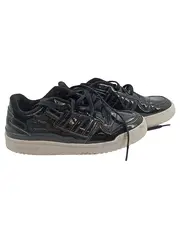 Vorschaubild 1 von Sneaker low Damen Gr. 39 Schwarz Sportlich Lack-Optik Freizeit