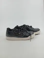 Vorschaubild 2 von Sneaker low Damen Gr. 39 Schwarz Sportlich Lack-Optik Freizeit