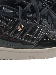 Vorschaubild 3 von Sneaker low Damen Gr. 39 Schwarz Sportlich Lack-Optik Freizeit