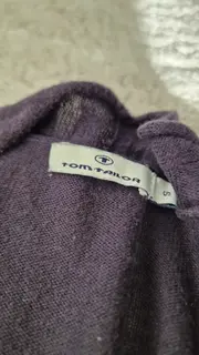 Vorschaubild 4 von Damen Strickjacke Cardigan Blau Gr. S/36 Baumwolle