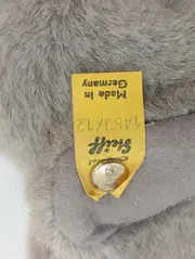 Vorschaubild 2 von Elefant Kuscheltier Grau Vintage 14cm Plüschtier Sammlerstück