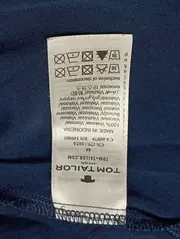 Vorschaubild 4 von Damen T-Shirt Gr. 44/L Blau Bestickt Tropisch Viskose Casual