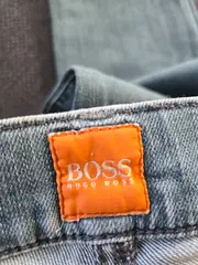 Vorschaubild 2 von Orange Damen Slim Fit Jeans Gr. 36 W28 Hellblau Denim