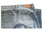 Vorschaubild 3 von Orange Damen Slim Fit Jeans Gr. 36 W28 Hellblau Denim