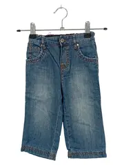 Vorschaubild 1 von Kinder Jeans Regular Fit Gr. 80 Blau Casual Baumwolle
