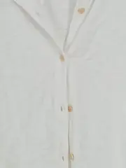 Vorschaubild 4 von Damen Strickjacke Baumwolle Weiß Gr. 36/S Casual