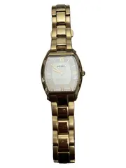 Vorschaubild 1 von Damen Armbanduhr Gold Edelstahl Elegant Vintage Luxuriös ES3120