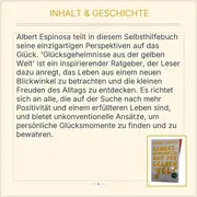 Vorschaubild 3 von Albert Espinosa Glücksgeheimnisse gelbe Welt Taschenbuch Selbsthilfe Ratgeber