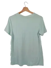 Vorschaubild 2 von TAIFUN Damen Bluse Gr. 36/S Blau Kurzarm Elegant Casual Viskose