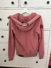 Vorschaubild 2 von Damen Sweatjacke Kapuzenjacke Rosa Gr. 36/S Casual