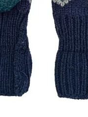Vorschaubild 5 von Kinder Fäustlinge Monster Design Petrol Strickhandschuhe