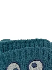 Vorschaubild 3 von Kinder Fäustlinge Monster Design Petrol Strickhandschuhe