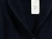 Vorschaubild 4 von Damen Blazer Gr. 34 XS Wolle Business Blau Rüschen Langarm