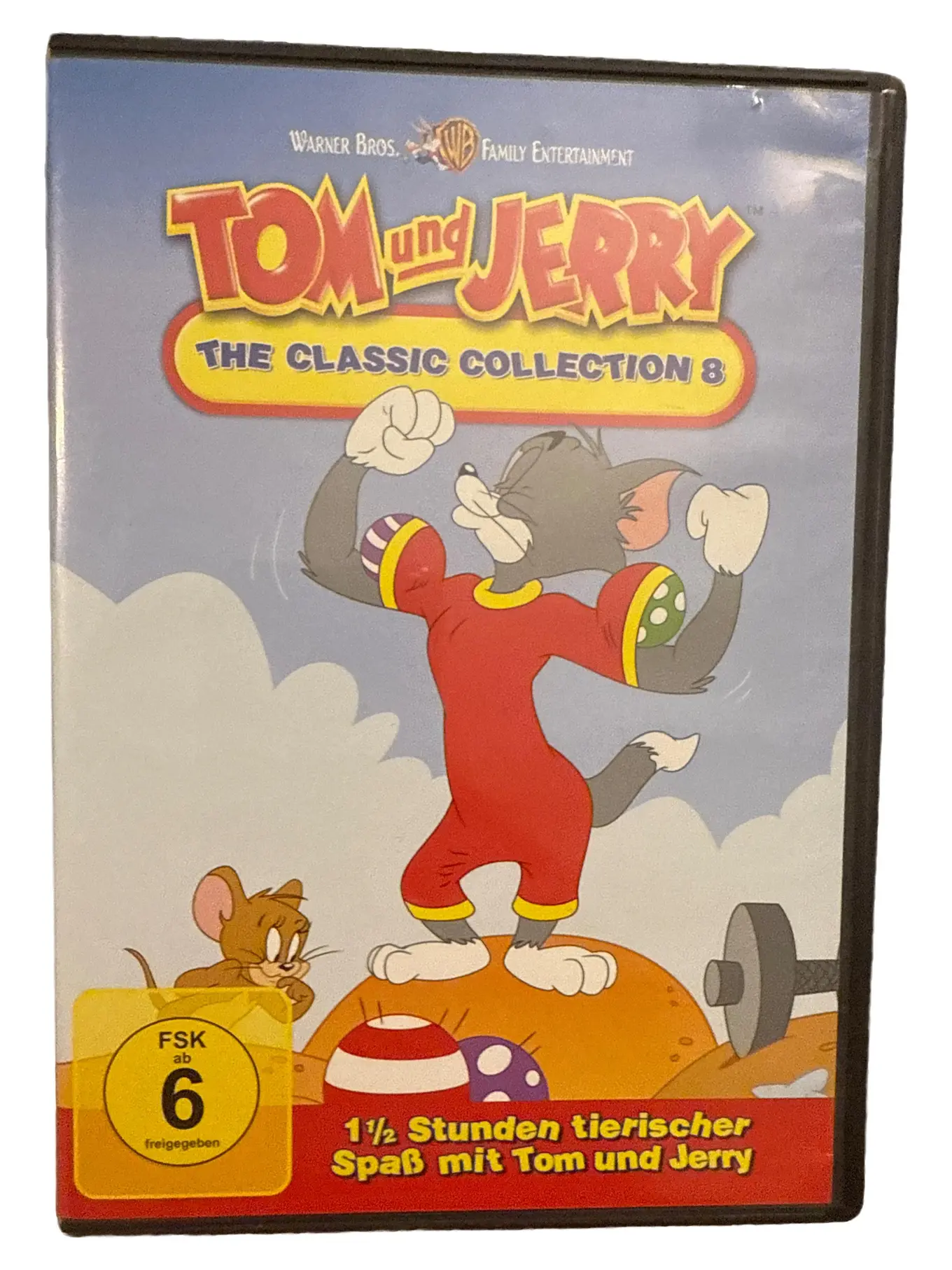 Tom und Jerry The Classic Collection 8 DVD Animationsfilm ab 6 Jahre