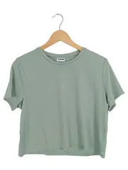 Vorschaubild 1 von Damen T-Shirt Basic Grün Gr. 36/S