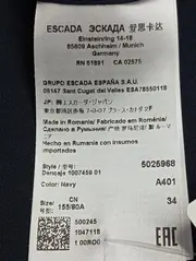 Vorschaubild 3 von festliches Kleid Damen 34;XS Blau Elegant Spitze Cocktailkleid