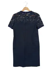 Vorschaubild 2 von festliches Kleid Damen 34;XS Blau Elegant Spitze Cocktailkleid