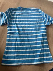 Vorschaubild 2 von T-Shirt Kinder Gr. 158/164 Blau Weiß Gestreift Maritim