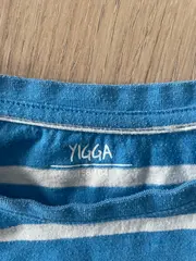 Vorschaubild 3 von T-Shirt Kinder Gr. 158/164 Blau Weiß Gestreift Maritim