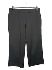 Vorschaubild 1 von Damen Stoffhose Gr. 44 Grau Kariert Business Culotte