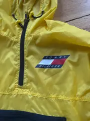 Vorschaubild 4 von Herren Gelbe Anorak Regenjacke Kapuze Gr. 50/L Outdoor