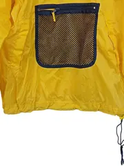 Vorschaubild 3 von Herren Gelbe Anorak Regenjacke Kapuze Gr. 50/L Outdoor