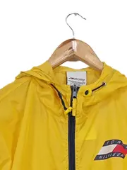 Vorschaubild 2 von Herren Gelbe Anorak Regenjacke Kapuze Gr. 50/L Outdoor