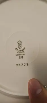 Vorschaubild 2 von Sammelgedeck Teller Tasse Untertasse Mehrfarbig Blumen