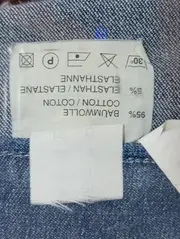 Vorschaubild 5 von Damen Jeans Straight Leg Gr. 34/XS Blau Casual Baumwolle
