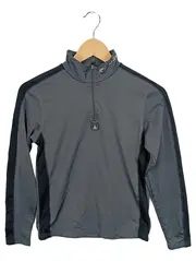 Vorschaubild 1 von Kinder Funktionsshirt Sport Grau Langarm Gr. 152